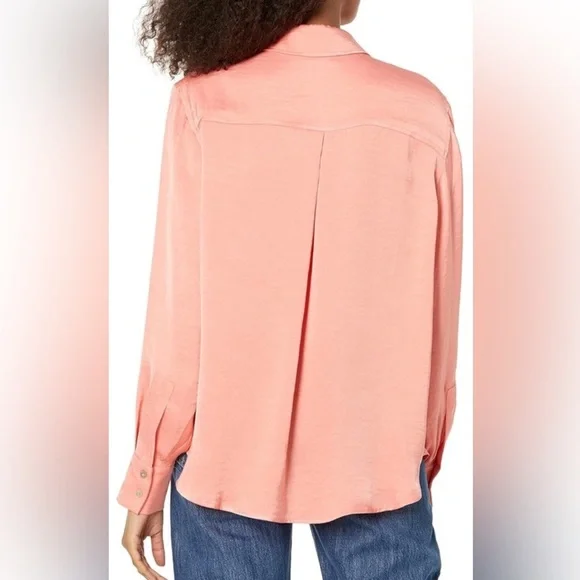 Spring Rose Steve Madden Augustina top S - Picture 2 of 7